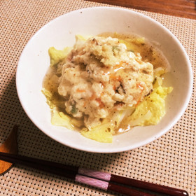 白菜のけんちん蒸し